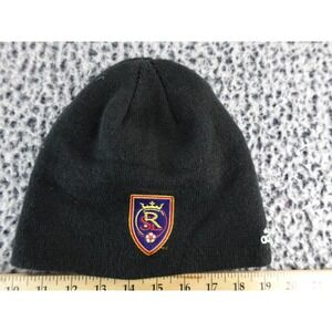 Adidas Real Salt Lake MLS Knit Beanie Hat Black One Size‎